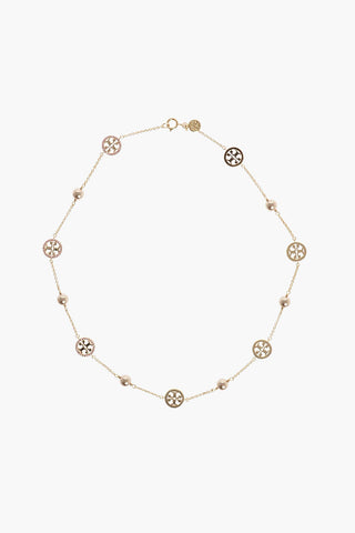 brass necklace