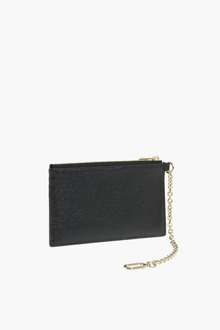 saffiano leather card holder