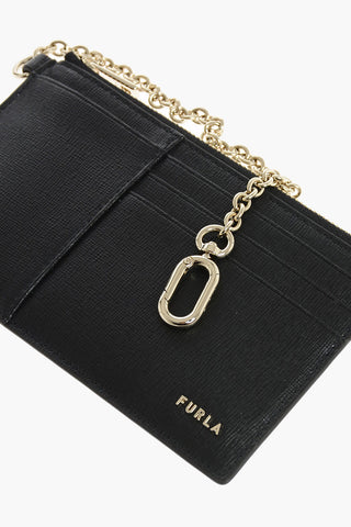 saffiano leather card holder