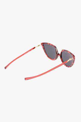 MARTIN ROSE Occhiali da Sole Reversibili SOS con Montatura Cat-eye in Motivo Giraffa