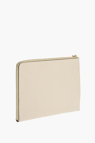 leather studded clutch