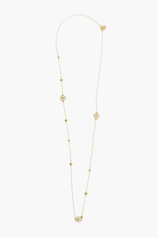 brass necklace