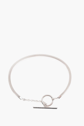 Silver Rigid Bracelet