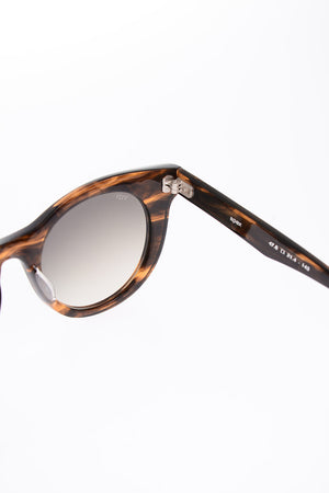 Occhiale da sole Oversized in Plastica
