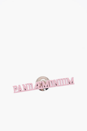 Brass PANDAEMONIUM pin