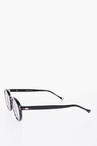 Turtle Printed Rounded Sunglasses