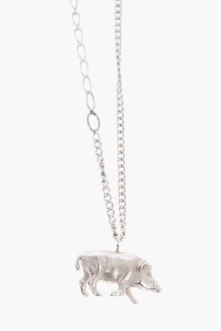 Silver Necklace with Pendant