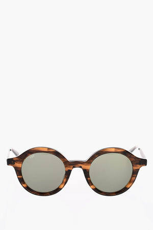 Tortoiseshell Round Sunglasses
