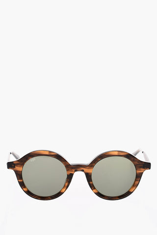 Tortoiseshell Round Sunglasses