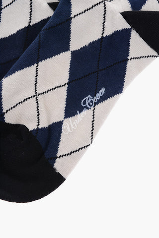 argyle long socks