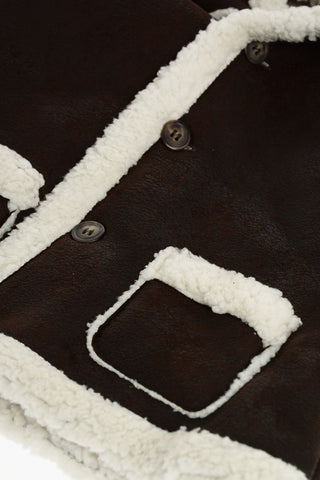 Faux Leather Coat