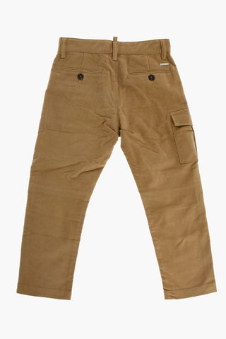 Stretch Cotton Cargo Pants
