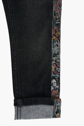 Stretch Denim Piping jeans
