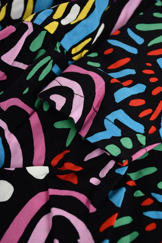 Printed Flared Dress
