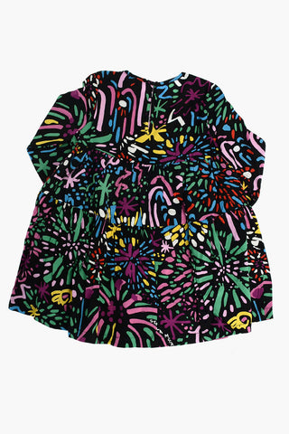 Printed Flared Dress