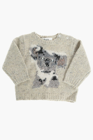 Maglia in Lana Ricamata