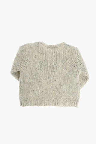 Maglia in Lana Ricamata