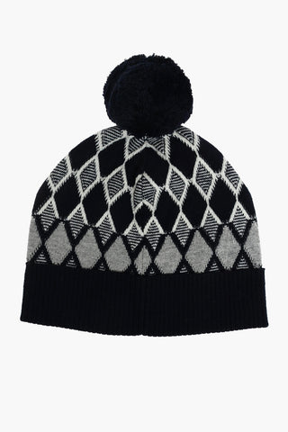 Wool and Cotton Embroidered Hat
