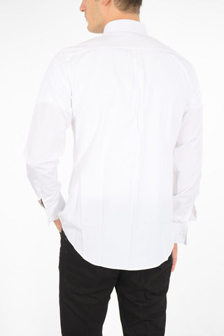 Jewel Application Classic Collar Shirt