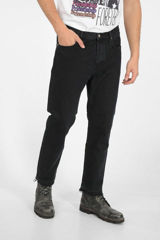 19cm frayed DORIAN wide jeans