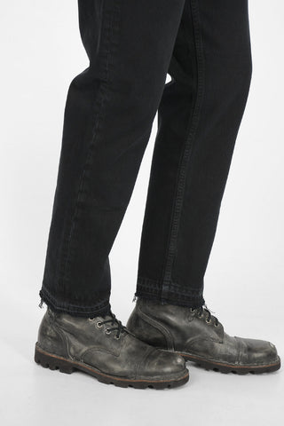 19cm frayed DORIAN wide jeans