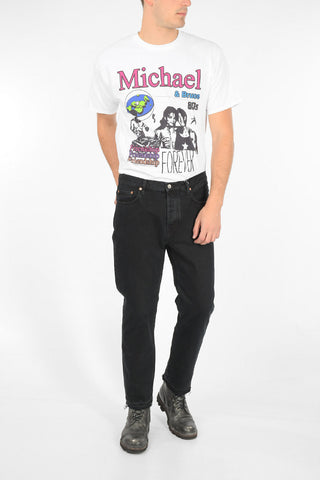 19cm frayed DORIAN wide jeans
