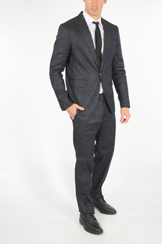 center vent peak lapel 1-button TOKYO suit
