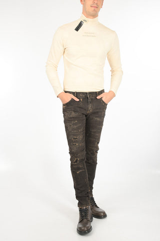 jeans skinny fit distressed 16cm