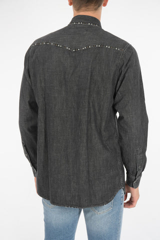denim AXEL shirt with breast pockets