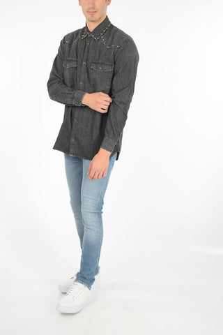 denim AXEL shirt with breast pockets