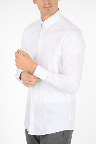 GOLD stretch cotton classic collar shirt