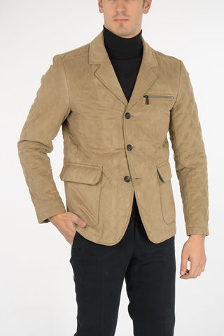 CC COLLECTION Quilted Faux Leather KENZO Jacket