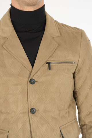 CC COLLECTION Quilted Faux Leather KENZO Jacket