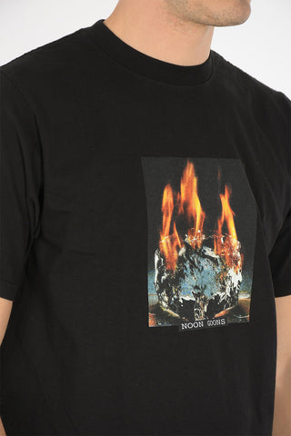 T-shirt Stampa Fuoco