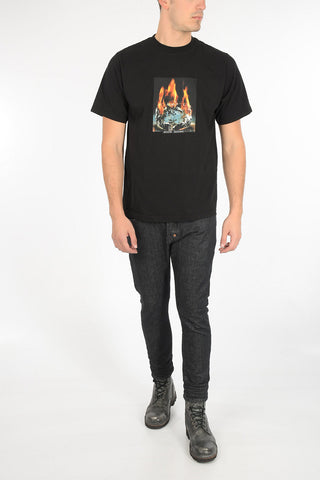 T-shirt Stampa Fuoco