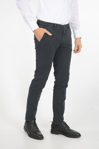 pantalone chinos in cotone stretch 