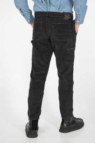 corduroy TRANSPORTER CONWAY 5 pocket baggy pants