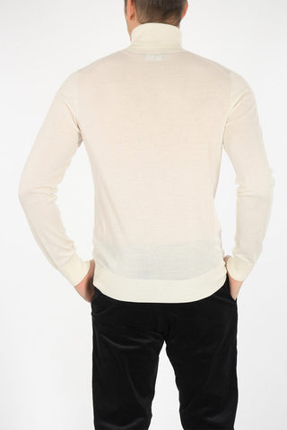 maglia a collo alto in cashmere