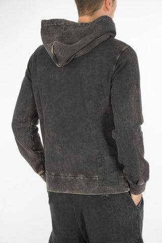 acid wash sweatshirt with hood