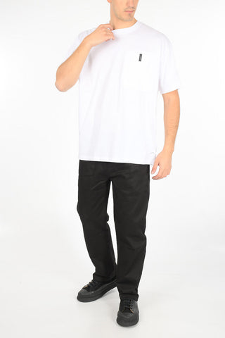 t-shirt stampata con taschino