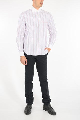 ID Camicia COUTURE a Righe con Taschino a Filo