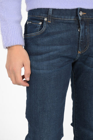 16cm stretch denim skinny fit jeans