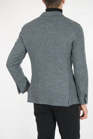 ID Shepherd Check 3 Button Blazer