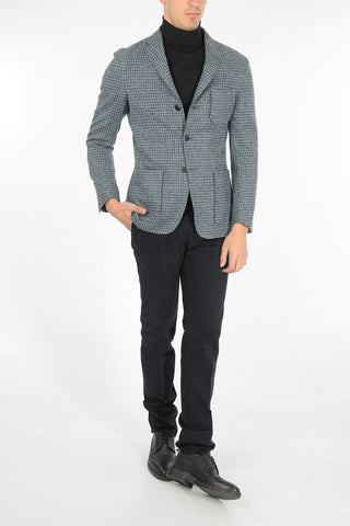 ID Shepherd Check 3 Button Blazer