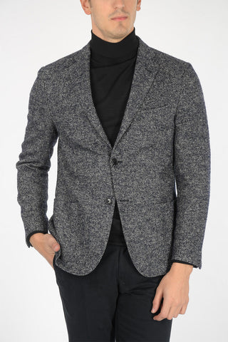 Herringbone Blazer EASY LIGHT with Patch Pocket