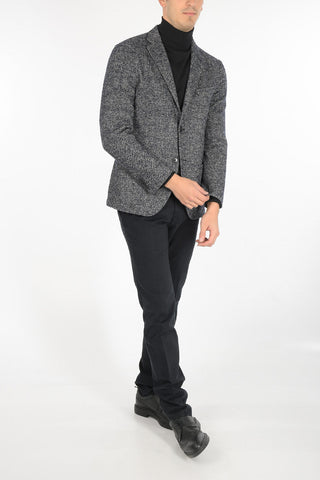 Herringbone Blazer EASY LIGHT with Patch Pocket