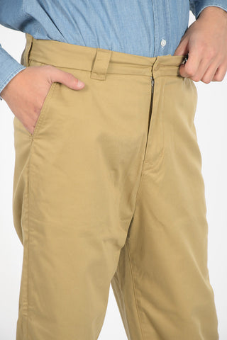 jetted pocket relaxed fit chinos