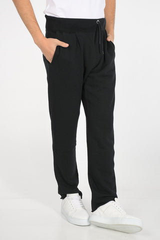 Drawstring Brushed Cotton Jogger Pants