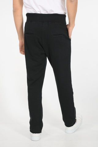 Drawstring Brushed Cotton Jogger Pants