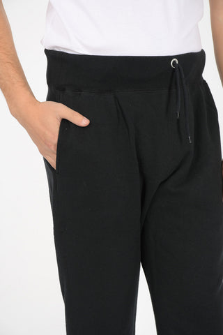 Drawstring Brushed Cotton Jogger Pants